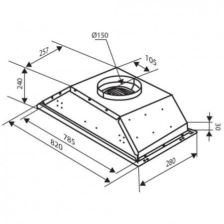 Вытяжка Zigmund & Shtain K 012.7 S
