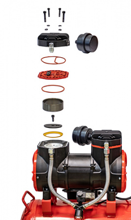 Компрессор Аurora PASSAT-25 BLACK безмасляный