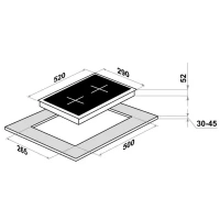 Варочная панель Maunfeld CVCE292BK