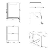 Холодильный шкаф для вина встраиваемый Smeg CVI638LN3