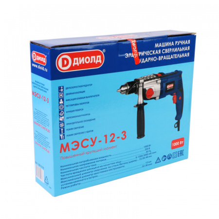 Дрель ударная Диолд МЭСУ-12-3