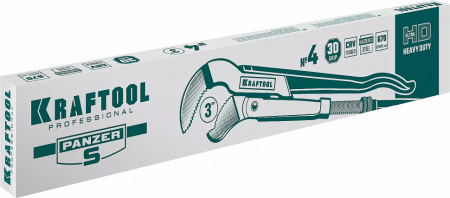 Ключ трубный  Kraftool Panzer-S №4 2733-30_z02 изогнутые губки