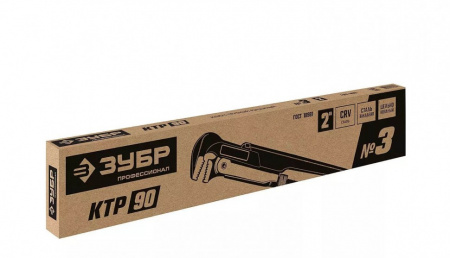 Ключ трубный Зубр КТР-90 №3 27335-3_z02 прямые губки
