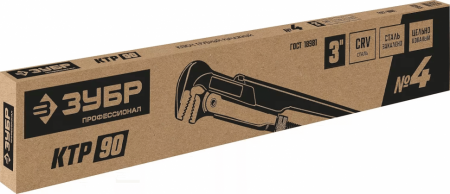 Ключ трубный Зубр КТР-90 №4 27335-4_z02 прямые губки