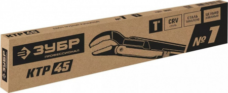 Ключ трубный Зубр КТР-45 №1 27337-1_z02 изогнутые губки