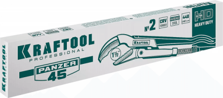Ключ трубный Kraftool Panzer-45 №2 2735-15_z02 изогнутые губки