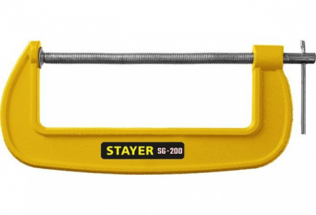 Струбцина Stayer SG-200 тип G 200 мм 3215-200_z02