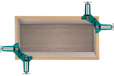 Струбцина угловая Kraftool HCC-80 глубина зажима 73 мм 32203