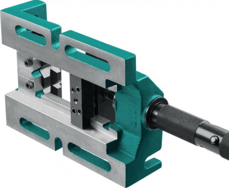 Тиски станочные трехсторонние сверлильные, 100 мм Kraftool 32716-100