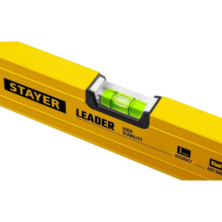 Уровень строительный фрезерованный Stayer Leader 400 мм 3466-040_z01