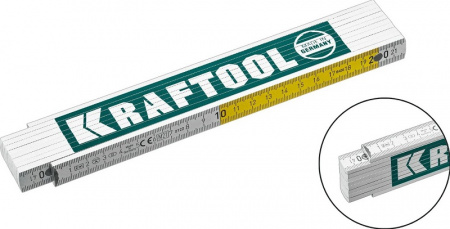 Метр складной деревянный Kraftool Pro-90 2 м 34726