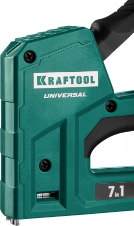 Степлер универсальный лёгкий Kraftool Universal 7-в-1: 53/140/13/ 53F/36/500 31524