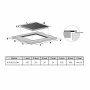 Варочная панель индукционная Korting HI 43053 BW