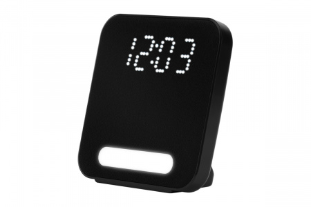 Радиобудильник Harper HCLK-2060 black black-white
