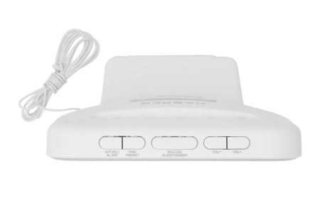 Радиобудильник Harper HCLK-2060 gray-white