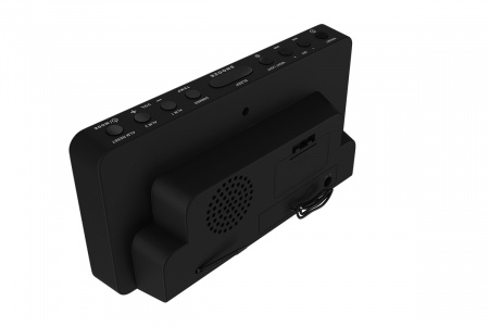 Радиобудильник Harper HCLK-5030 black-white led