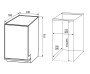 Посудомоечная машина встраиваемая Zigmund & Shtain DW 301.4