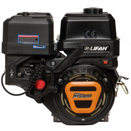 Двигатель бензиновый Lifan KP460 (192F-2T)  D25, 3А