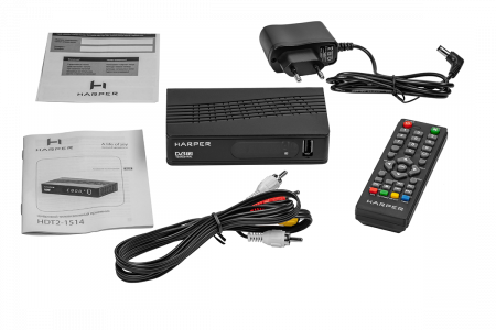 Телевизионный ресивер Harper HDT2-1514 (DVB-T2)