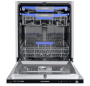 Посудомоечная машина встраиваемая c инвертором Maunfeld MLP-12IMROI