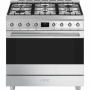 Плита газоэлектрическая Smeg C9GMX2