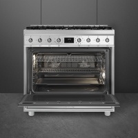 Плита газоэлектрическая Smeg C9GMX2