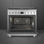 Плита газоэлектрическая Smeg C9GMX2