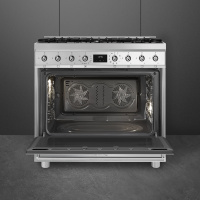 Плита газоэлектрическая Smeg C9GMX2