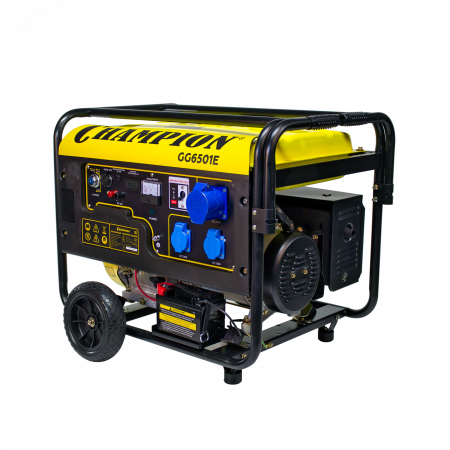 Электростанция бензиновая Champion GG6501E+ATS