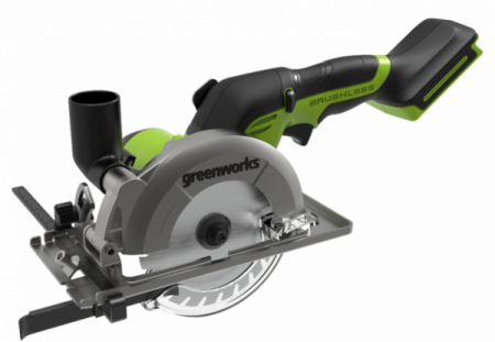 Пила циркулярная аккумуляторная Greenworks G24MCS