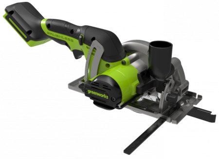 Пила циркулярная аккумуляторная Greenworks G24MCS