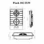 Варочная панель газовая Konigin Flash 302 IXW