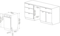 Korting-KDI-45898-I Посудомоечная машина встраиваемая Korting KDI 45898 I