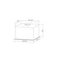 Вытяжка Millen MBKHG 901 BL