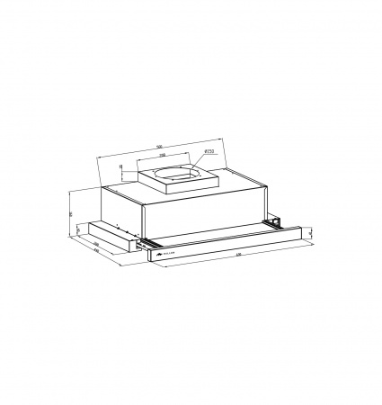 Вытяжка Millen MBKHS 601 WH