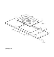 Варочная панель газовая Millen MGH 901 IX