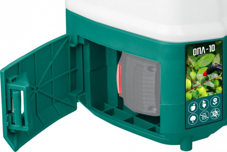 Опрыскиватель аккумуляторный Зубр Мастер ОПЛ-10, без АКБ