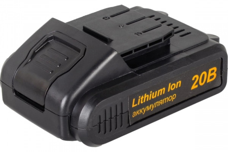 Дрель-шуруповерт аккумуляторная Вихрь ДА-20Л-2КА с набором оснастки 65 предметов