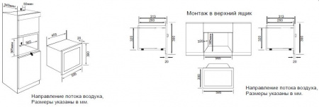 Микроволновая печь встраиваемая Graude MWGK 38.1 EL