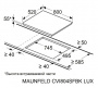 Варочная панель индукционная Maunfeld CVI804SFBK LUX