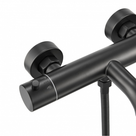 Гарнитур для душа Milacio Ultra MCU.350.MB чёрный матовый