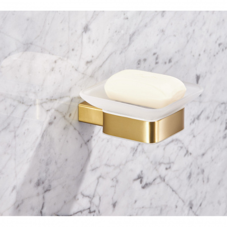 Держатель для мыла настенный Milacio Ultra MCU.952.GD золото