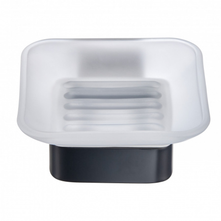 Держатель для мыла настенный Milacio Ultra MCU.952.MB чёрный матовый