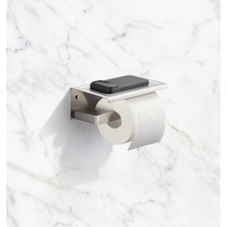 Держатель для туалетной бумаги настенный Milacio Ultra MCU.953.SS сталь нержавеющая