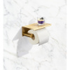 Держатель для туалетной бумаги настенный Milacio Ultra MCU.963.GD золото