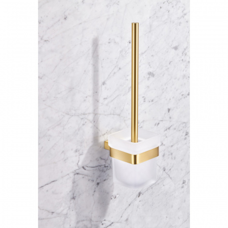 Ёршик для ванной Milacio Ultra (MCU.954.GD) (настенный золото)