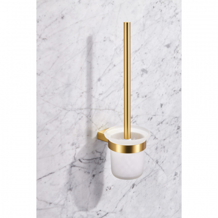 Ёршик для ванной Milacio Ultra (MCU.964.GD)  (золото)