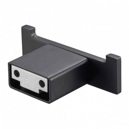 Крючок для полотенца Milacio Ultra двойной чёрный матовый