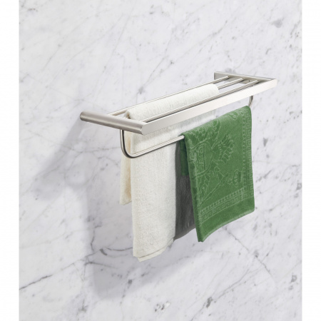 Полка для полотенца Milacio Ultra MCU.965.SS сталь нержавеющая