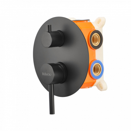 Система для душа Milacio Ultra 150 MCU.150.MB чёрный матовый